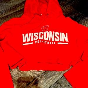 Wisconsin volleyball sweatshirt